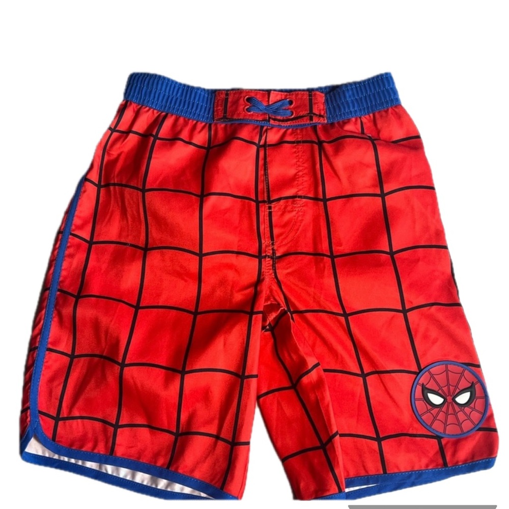 Red Spider-Man Swim Shorts - NWT!